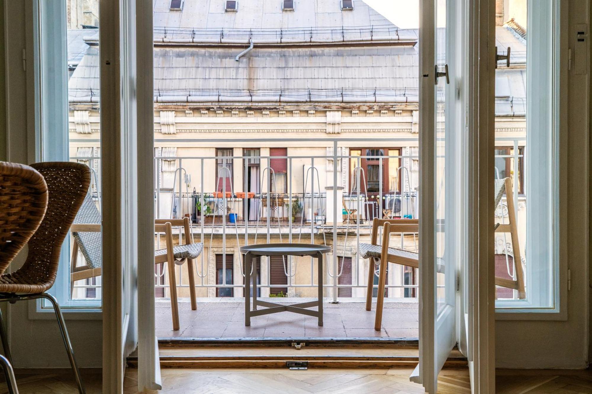 Ferienwohnung Pannonia View Delight Budapest Exterior foto